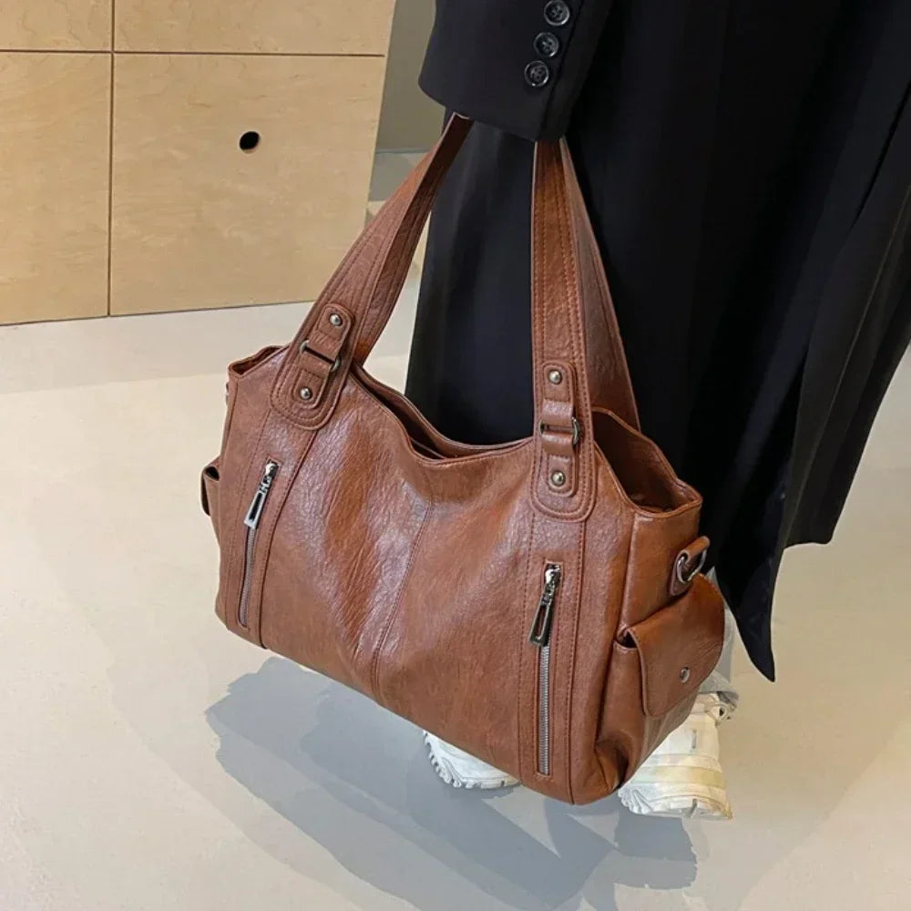Schulter Tasche aus Leder