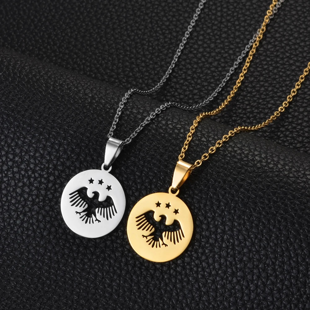 Halskette. Adler von Syrien