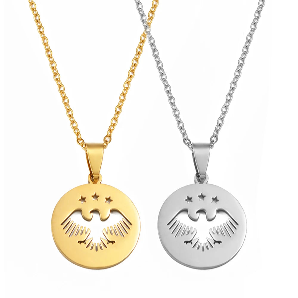 Halskette. Adler von Syrien